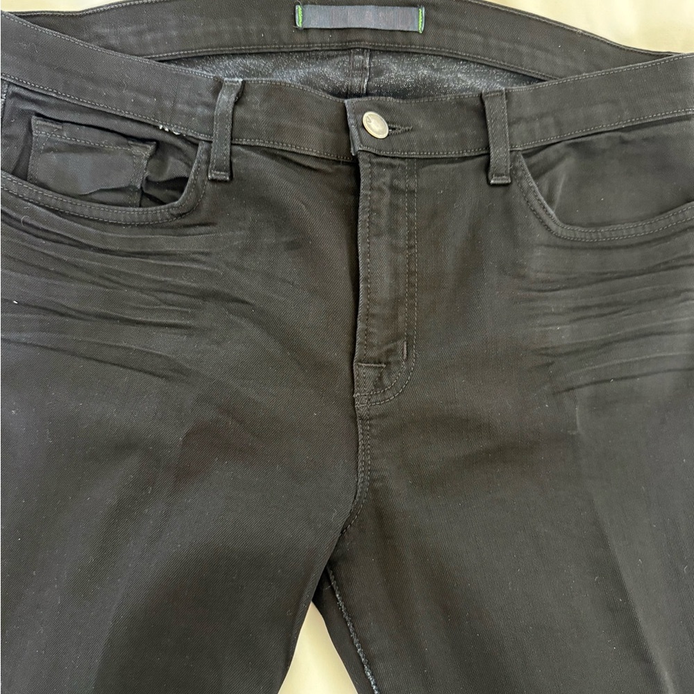 J Brand Women's Black skinny Flare Jeans Martini with stretch